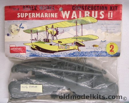 Airfix 1/72 Supermarine Walrus II Bagged - First Issue, 1404 plastic model kit